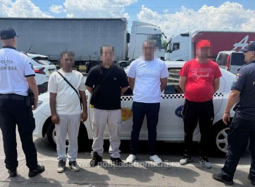 Giurgiu: Cinci cetățeni străini fără drept de călătorie în Spațiul Schengen, depistați de Poliția de Frontieră